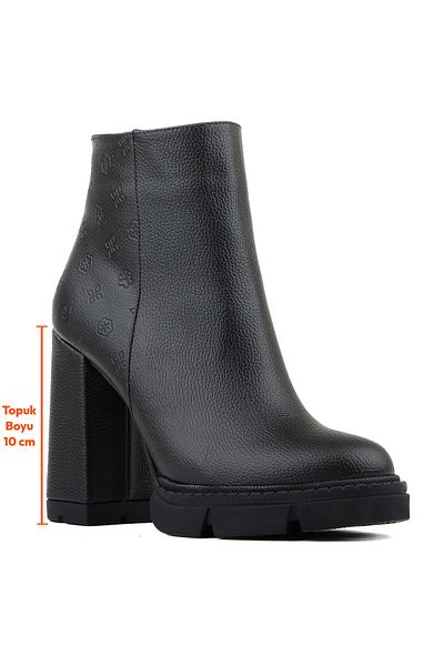 Pierre Cardin 54112 Μοντέλο - Γυναικείες μπότες με τακούνι 10 εκ. με φερμουάρ