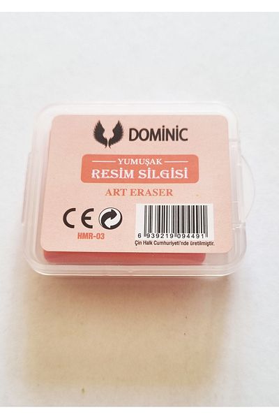 Modellino Gumă de șters pentru aluat de culoare roșie Gumă de șters cu carcasă din plastic - 1 bucată