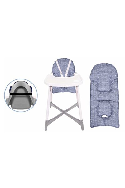 Sevi Bebe Mama Sandalyesi Minderi Kot Desen