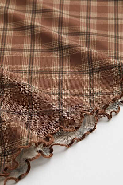 Babushka Mini Mesh Skirt