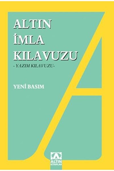 Altın Kitaplar Imla Klavuzu (yazım)