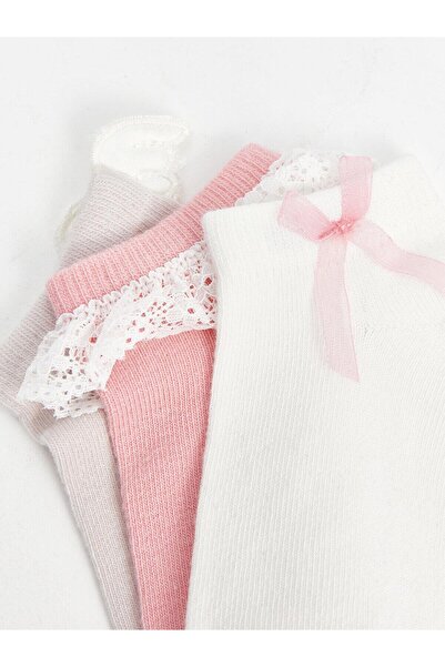 LC Waikiki Baby Girl Booties zokni 3 részes