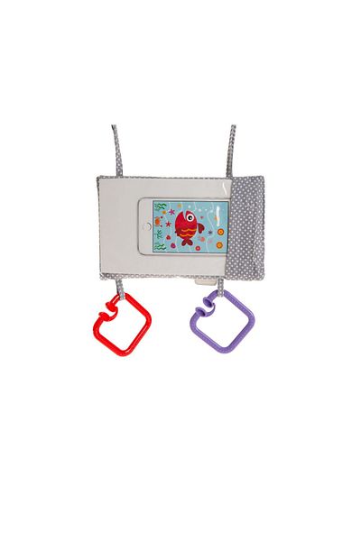 Babyjem Suport pentru telefon pentru mașină model 499 cu puncte gri