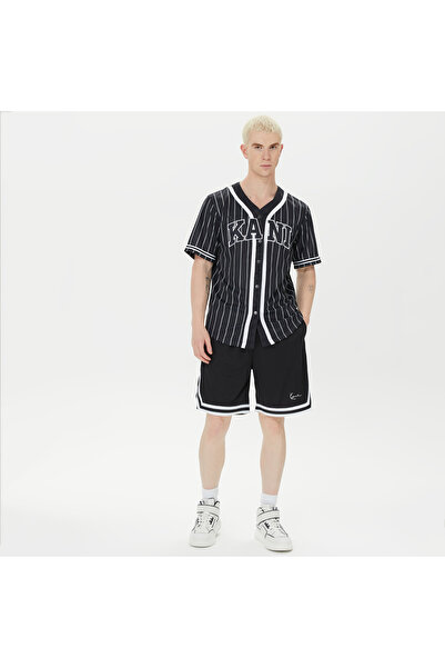 KARL KANI Signature Men's Black Shorts