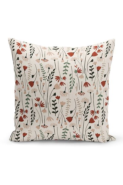 Bertille Home Κάλυμμα μαξιλαριού ριχτάρι σειράς Classic με ψηφιακή εκτύπωση διπλής όψης