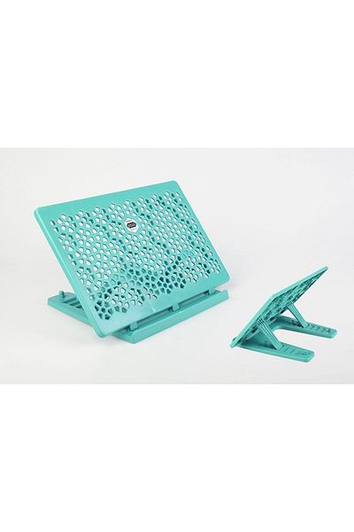 Derman Desktop Practical Rahle Book Holder Tablet Holder Water Green