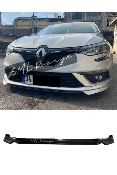 SML Dizayn Renault Megane 4 2016 Ön Ek Plastik Boyasız Megan-megane 4 Ön-body...