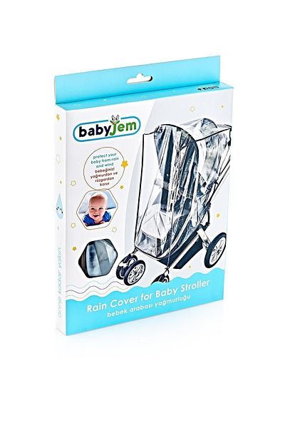 Babyjem New Baby Stroller Rain Cover Phthalate-Free 205