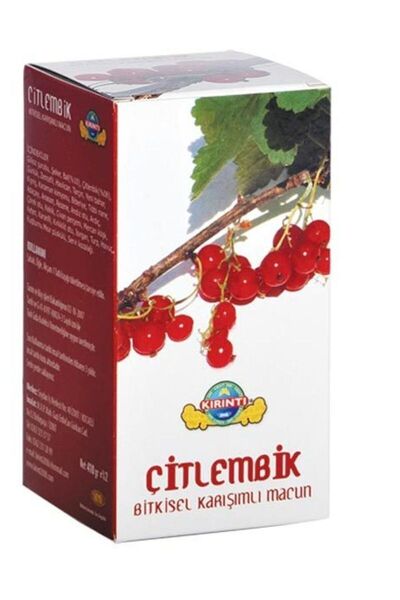 KIRINTI 2000 Çitlembik Bitkisel Karışımlı Macun 410 G.