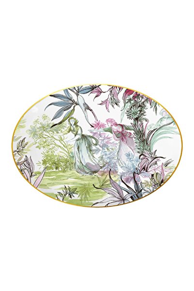 Baci Milano Firenze Oval Tabak 21 Cm X 26 Cm
