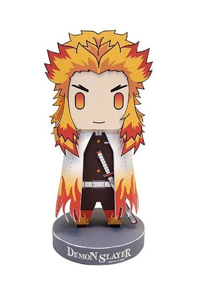 ZNC Kyojuro Rengoku - Demon Slayer - Hobby, Cutting-Ready Paper Model, Suitable for Kids and Adults