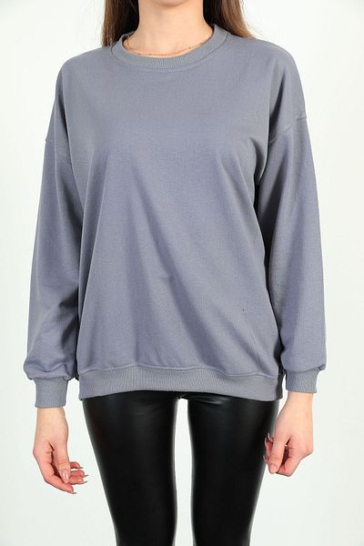 ModaPlaza Sweat oversize cu 2 fire pentru femei 103by 250011