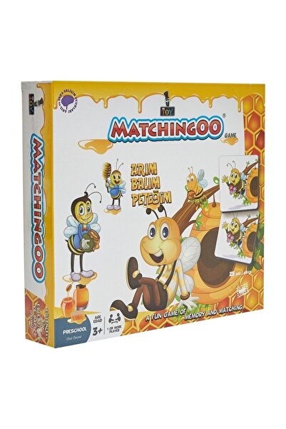 Mr. Toys Matchingoo Memory And Matching Game Bee Honeycomb