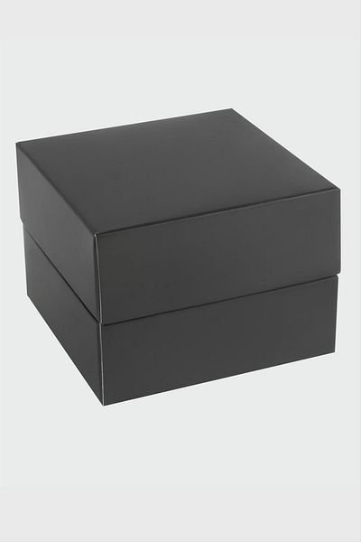 Bijuteri Net Clock Box - Black Color