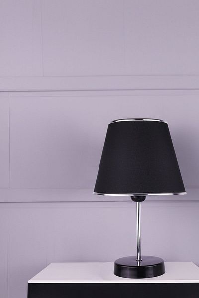Eslight Black Slim Lampshade Table Lamp - E90S