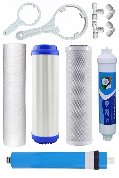 202 Su Arıtma Sistemleri Açık Kasa Filtre Seti Ihlas Filtre Seti 5'li Paket M...