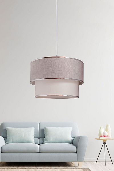 Eslight Gum Modern Single Pendant Lamp Chandelier Light Gray Es-sk02
