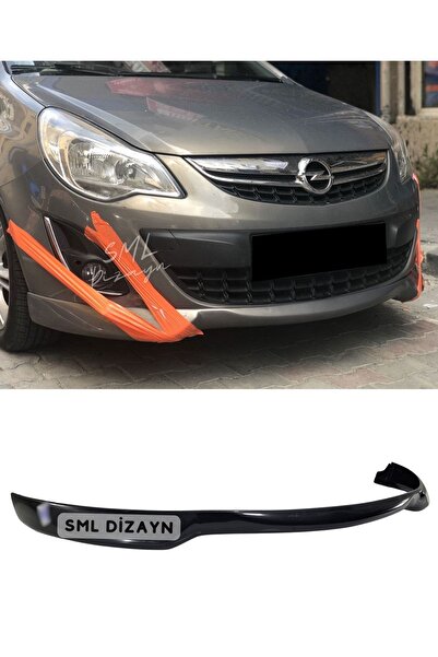 SML Dizayn Opel Corsa D Makyajlı Ön Ek (2011-2014) Plastik Corsa D Ön-bodykit...