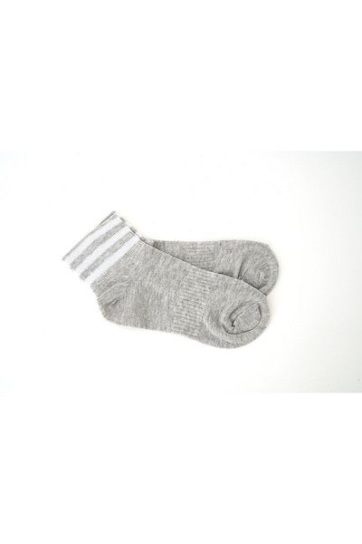 Rays 1086 Model 3-piece Colorful Striped Socks Set