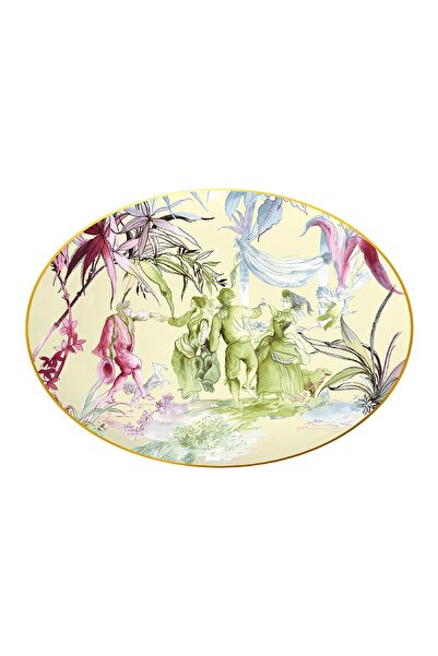 Baci Milano Firenze Oval Tabak 26 Cm X 36 Cm