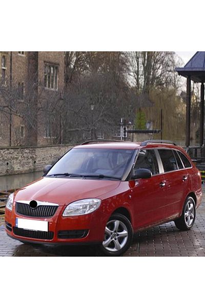 Bisra Skoda Fabia 2 2007-2014 Gray Armrest Upper Cover - 6R 0867173
