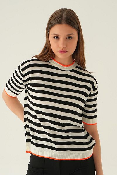 Rays 1469 Tricou cu dungi Model Crew Deck