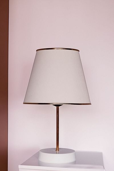 Eslight Beige Slim Lampshade Table Lamp - E97B