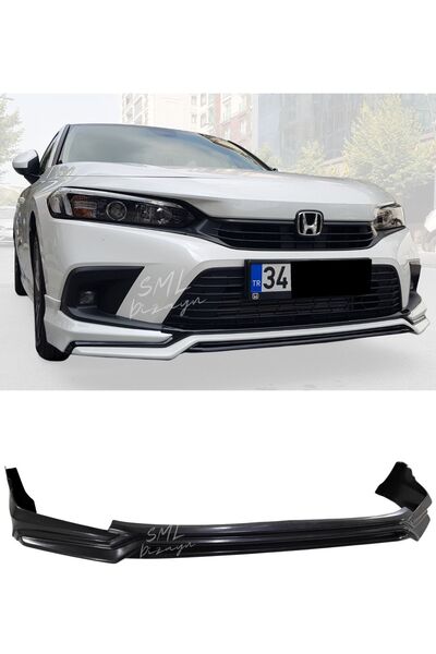 SML Dizayn Yeni Honda Civic 2022 Fe1 Ön Ek (PLASTİK) Boyasız Yeni Civic 2022 ...