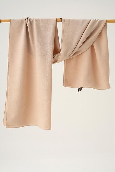 Rays Beige Cotton Jaz Shawl - 5674 Model