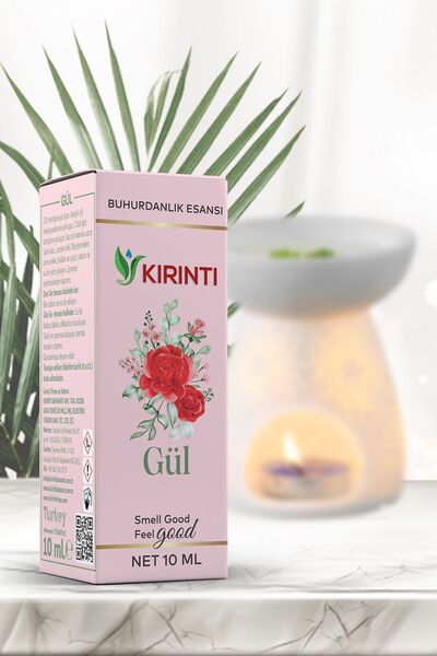 KIRINTI 2000 Gül Kokulu Buhurdanlık Esansı 10 Ml