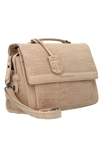 Burkely Ležérna kožená kabelka Carly cez rameno 25 cm