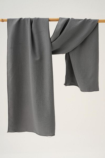 Rays 5674 Model Dark Gray Cotton Jaz Shawl
