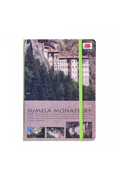 Scrikss Notelook Travel Around Turkey Sümela A6 Çizgisiz Defter