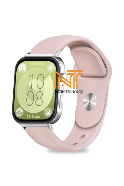 Nezih Case Huawei Watch Fit 3 / Fit 4 / Fit 4 Pro Uyumlu A Kalite Yumuşak Sil...