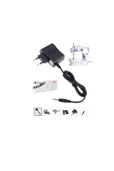 Genel Markalar Singer El Dikiş Makinesi Için Uyumlu Adaptörü Mini El Dikiş Makinesi 6 Volt Adaptör 6v 800ma (6V1A).