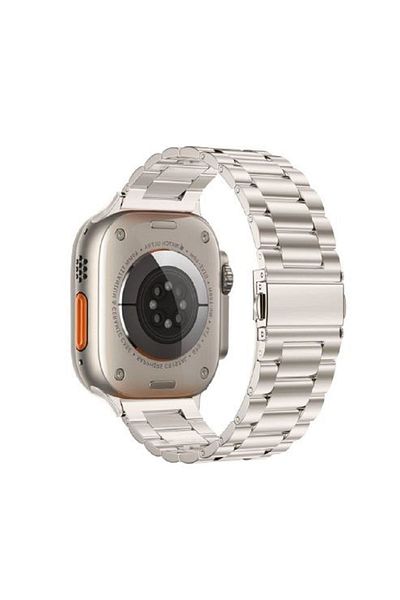 Nezih Case ساعة Apple Watch Ultra / Ultra 2 مقاس 49 ملم متوافقة مع سلك معدني من الفولاذ المقاوم للصدأ