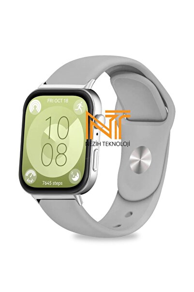 Nezih Case Huawei Watch Fit 3 / Fit 4 / Fit 4 Pro Uyumlu A Kalite Yumuşak Sil...