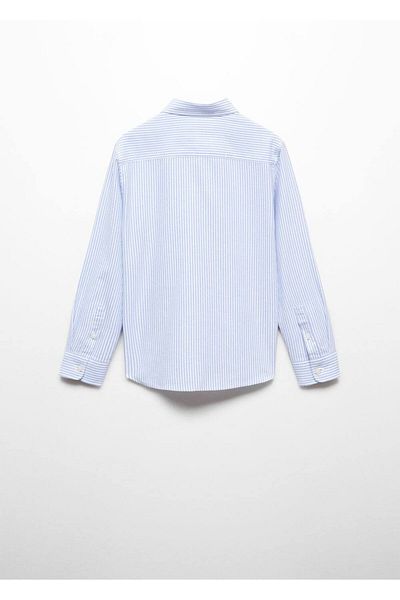 MANGO Kids Tricou Albastru Pentru Copii