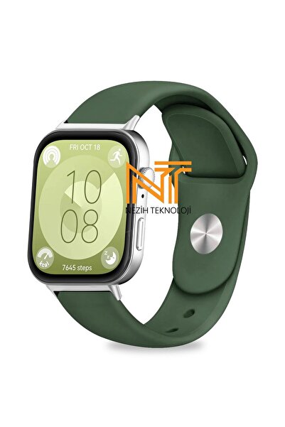 Nezih Case Huawei Watch Fit 3 / Fit 4 / Fit 4 Pro Uyumlu A Kalite Yumuşak Sil...