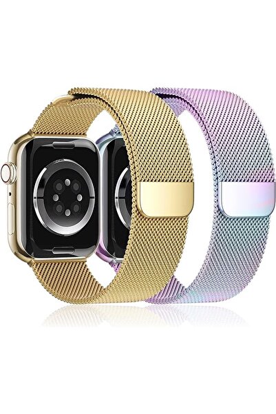 Nezih Case Apple Watch Seri 2/3/4/5/6/7/8/9/Se/Ultra Uyumlu 42/44/45/49mm Mil...