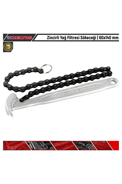 İzeltaş Zincirli Yağ Filtresi Sökeceği | 60x140 mm