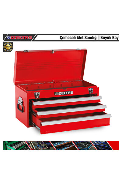 İzeltaş Çemeceli Alet Sandığı | Büyük Boy