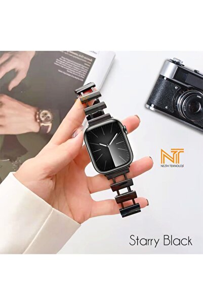Nezih Case Watch Seri 5/6/7/8/9/se 38/40/41mm ve Seri 10 / 11 / 12 42 mm Uyum...