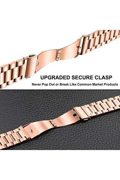 Nezih Case Huawei Watch Gt4 / Gt5 - 41mm (18mm) Stainless Steel Metal Link Cord