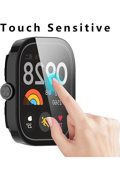 Nezih Case حافظة حماية كاملة وواقي شاشة متوافق مع Xiaomi Redmi Watch 4 / Redmi Watch 5