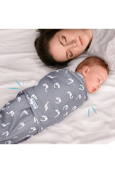 Sevi Bebe 0 -3 MONTHS Patterned New Season Swaddle 100% Cotton - NEW