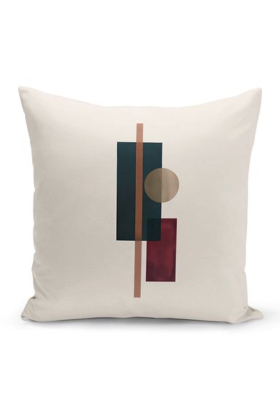 Bertille Home Σειρά Minimalist Digital Printed Κάλυμμα μαξιλαριού διπλής όψης