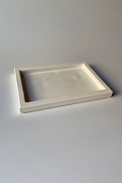sin istanbul Rectangular Decorative Plate White