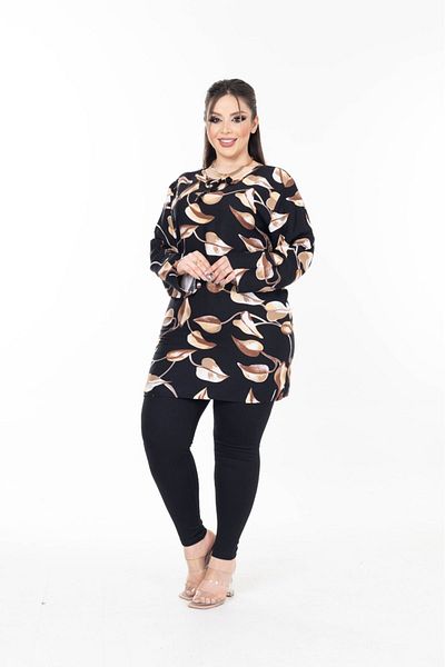 mervemoda Summer Viscose Women's Tunic - Woven