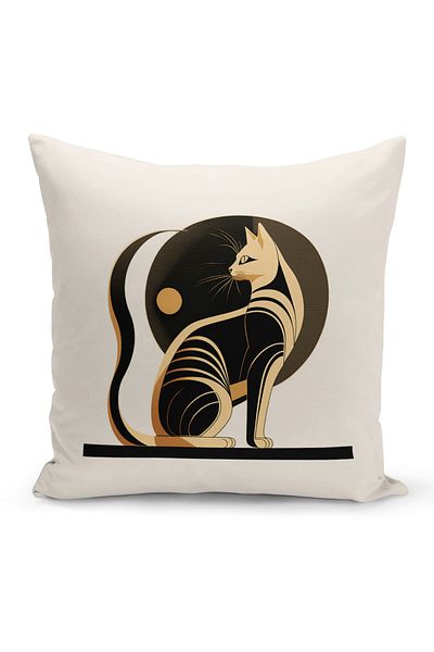 Bertille Home Σειρά Minimalist Digital Printed Κάλυμμα μαξιλαριού διπλής όψης